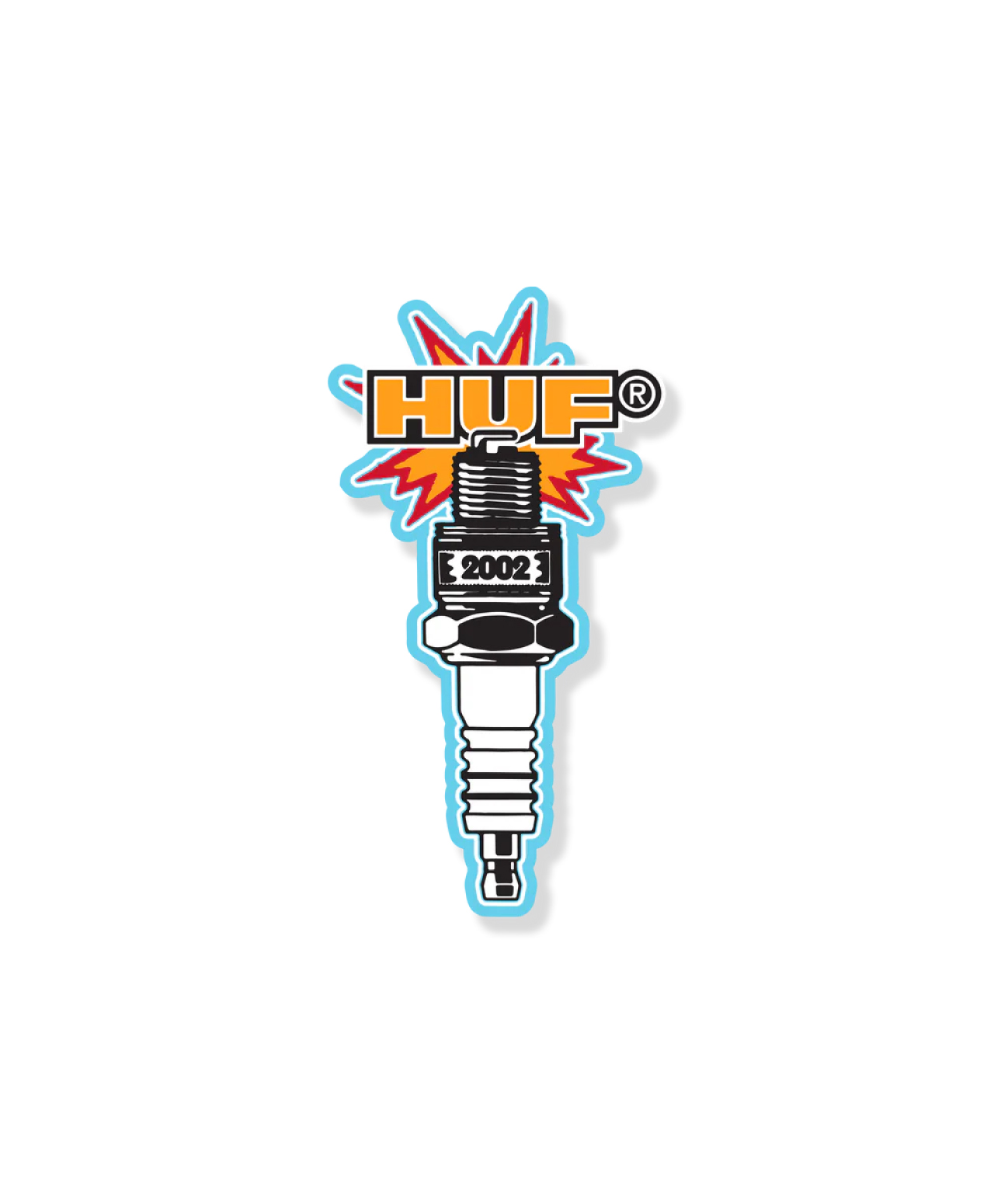 HUF SPARK IT UP STICKER MULTI
