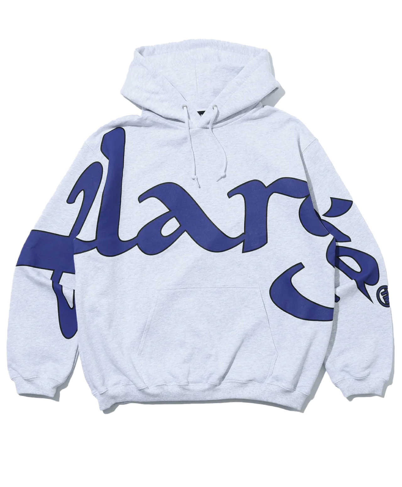 XLARGE LOGO HOOD ASH