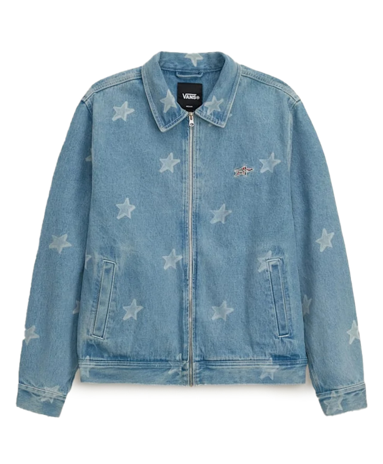 VANS POMONA DENIM STATION JACKET STONEWASH/BLUE