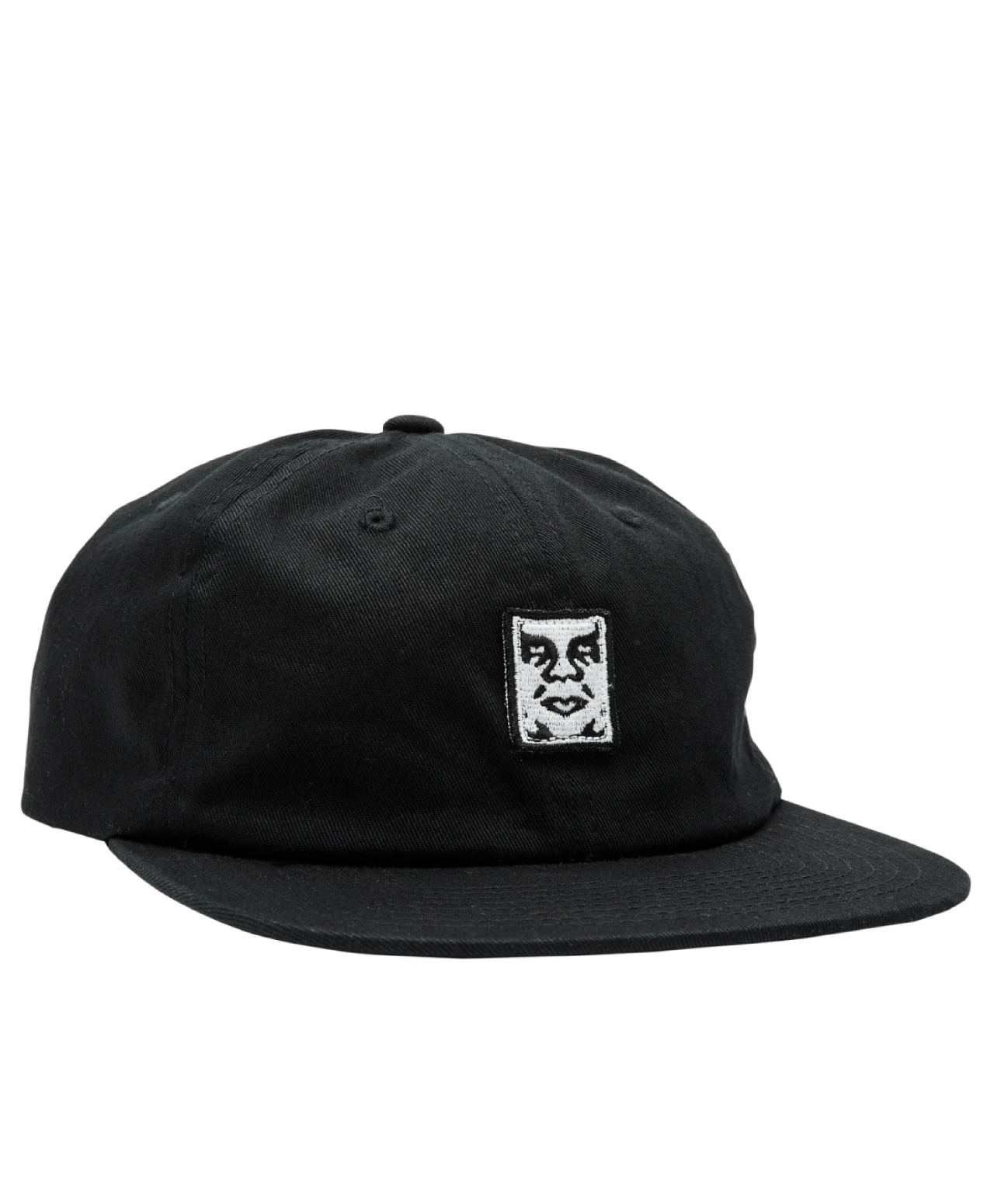 OBEY ICON PATCH PANEL STRAPBACK BLACK