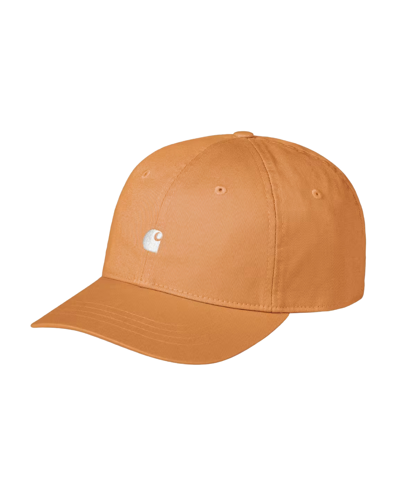 CARHARTT WIP MADISON LOGO CAP GENTLE ORANGE/WHITE