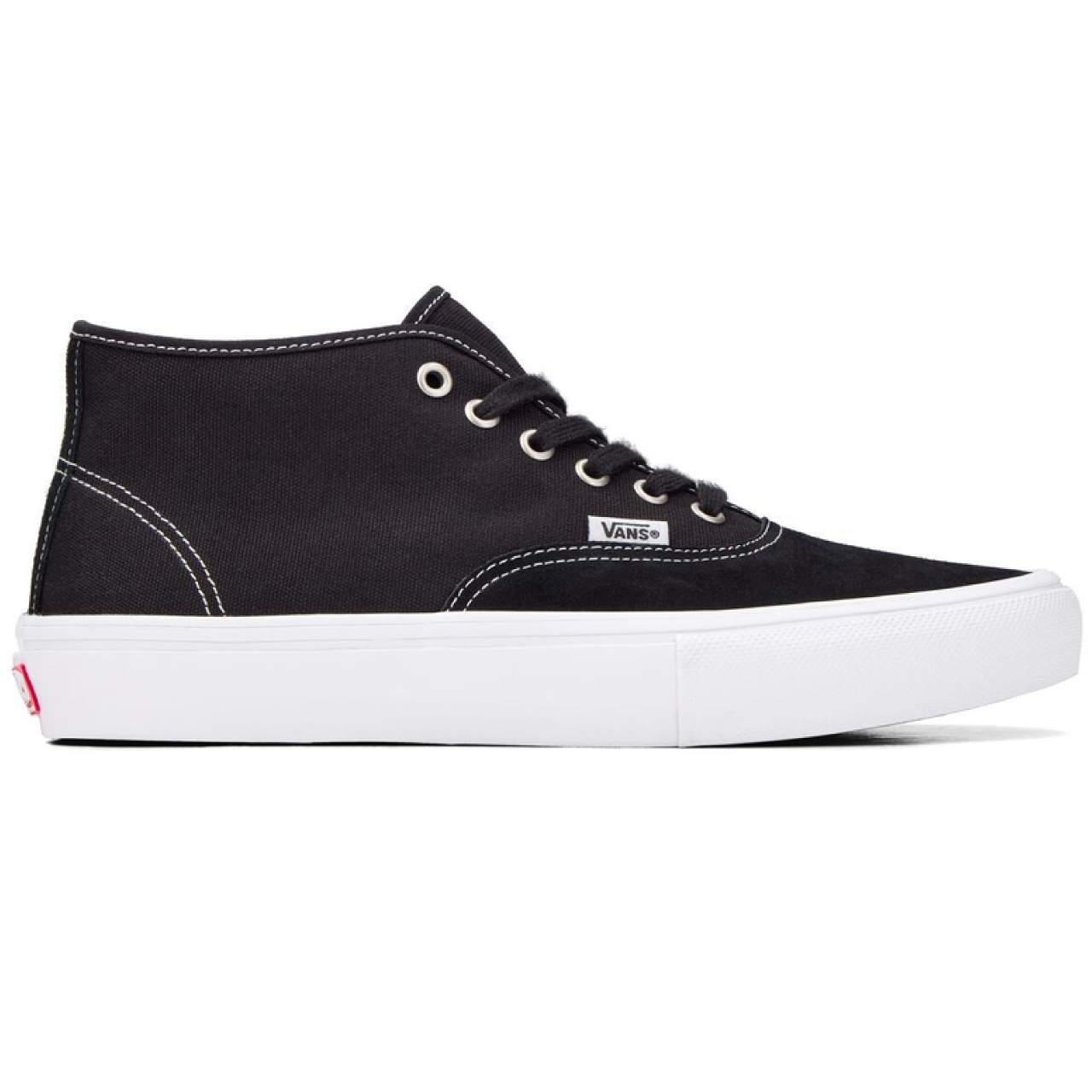 VANS SKATE AUTHENTIC MID BLACK/WHITE