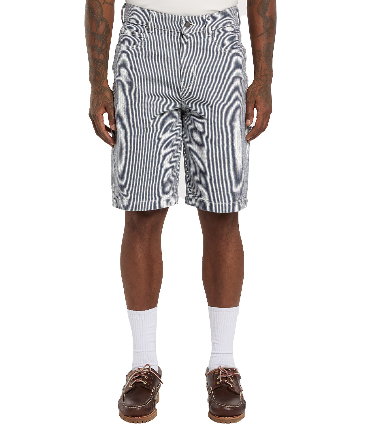 DICKIES 11 INCH HICKORY CARPENTER SHORTS RETRO INDIGO