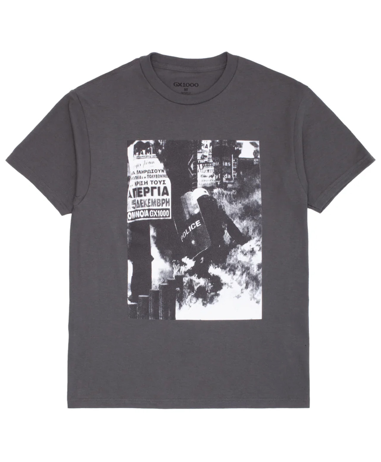GX1000 TERROR TEE CHARCOAL