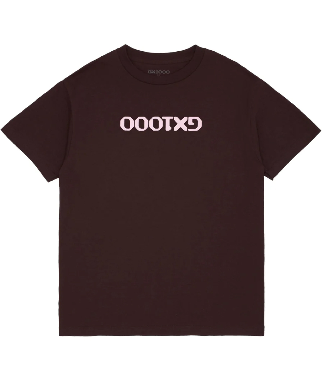 GX1000 OG LOGO UPSIDE DOWN TEE BROWN