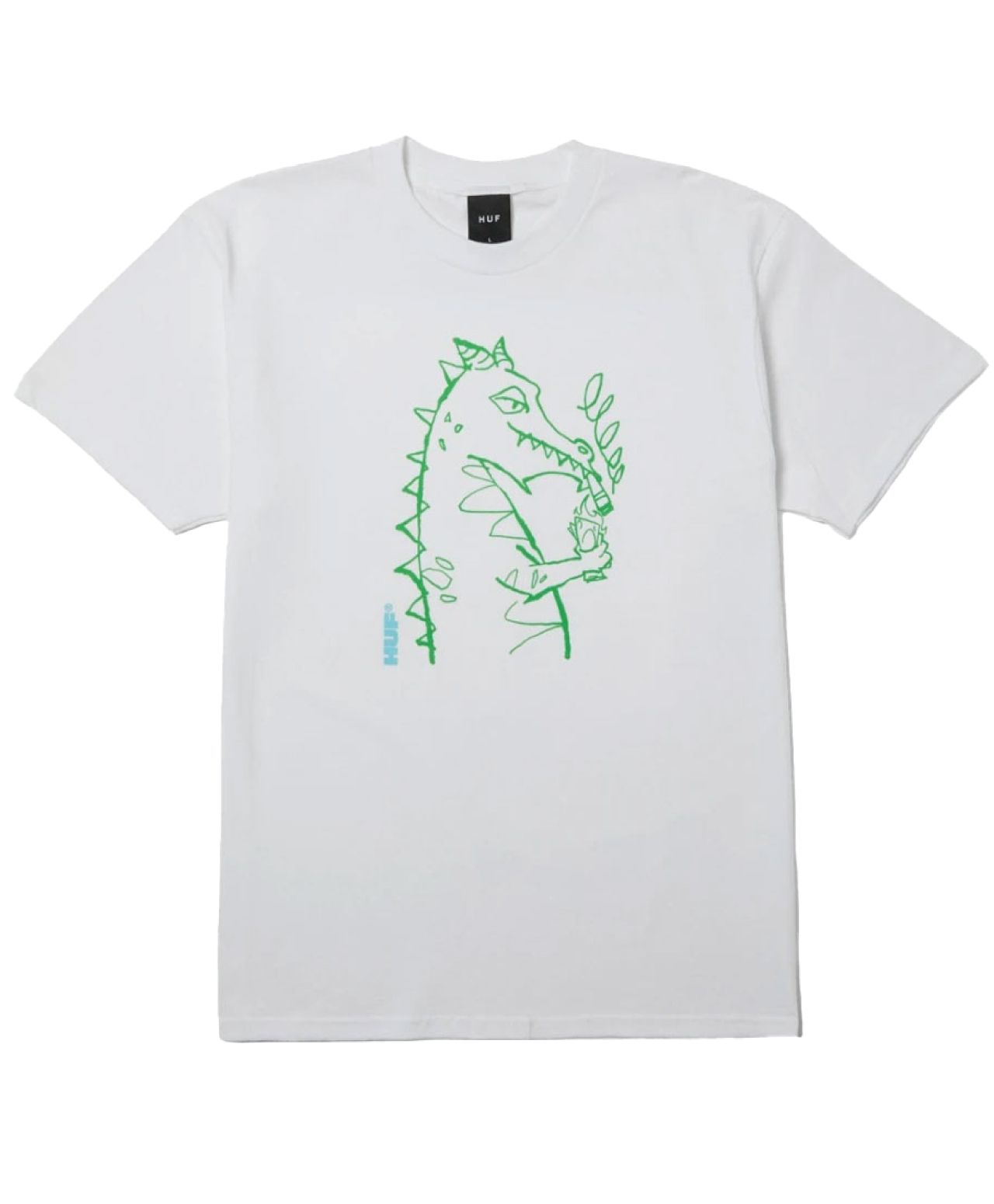 HUF CASH DRAGON TEE WHITE