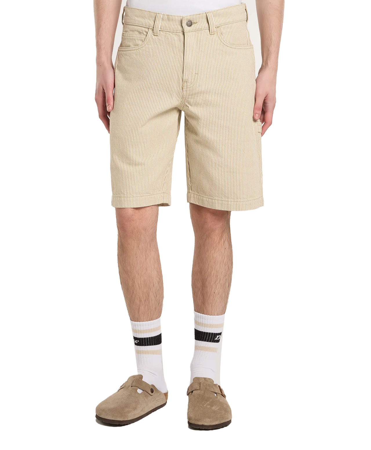 DICKIES 11 INCH HICKORY CARPENTER SHORTS EUCALYPTUS