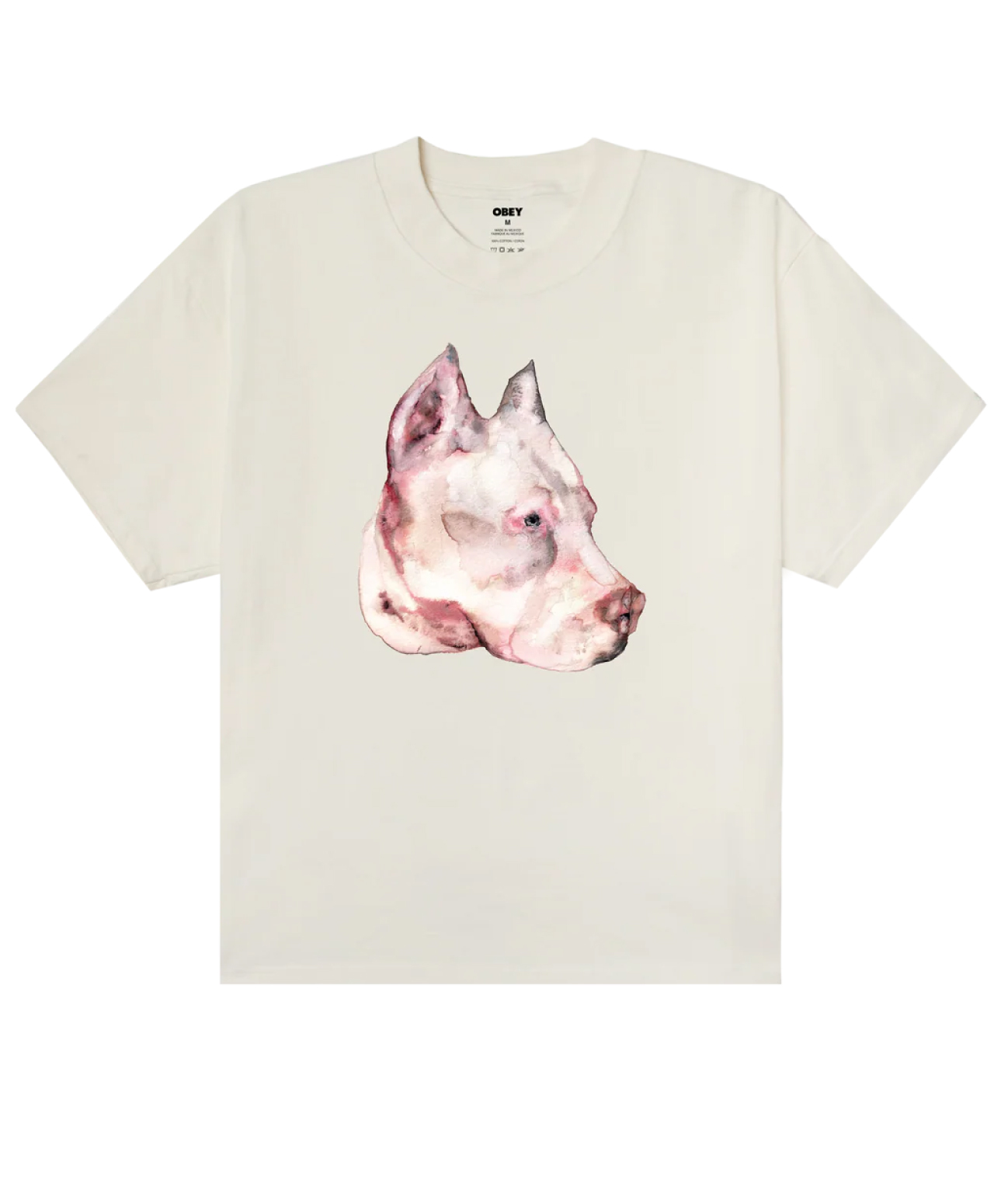 OBEY PIT TEE VINTAGE WHITE