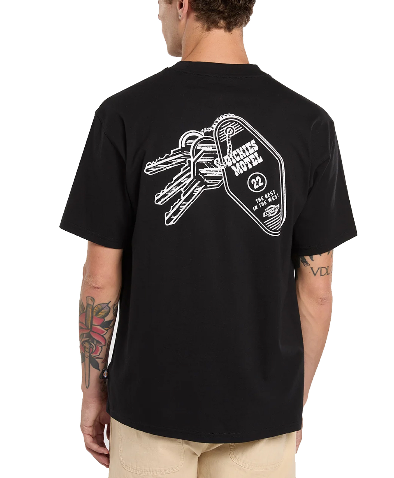 DICKIES PLAIN CITY TEE BLACK