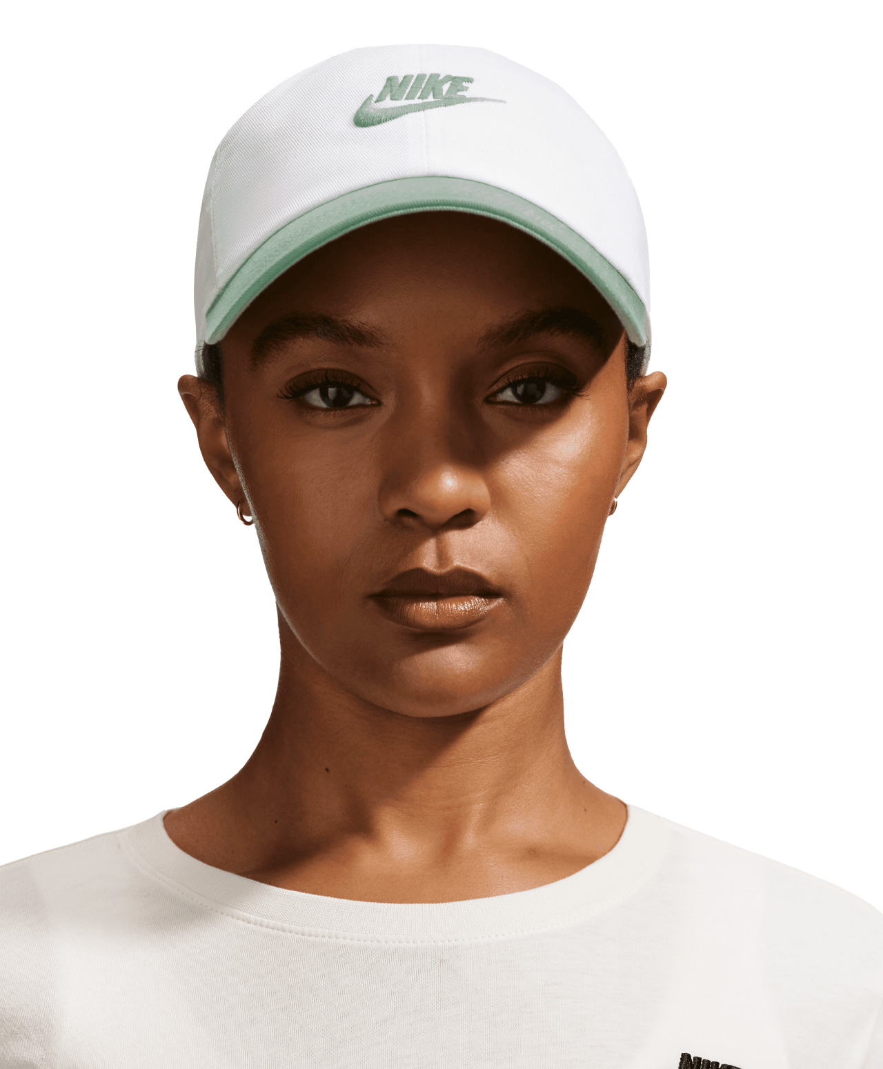 NIKE CLUB UNSTRUCTURED FUTURA WASH CAP WHITE/STEAM