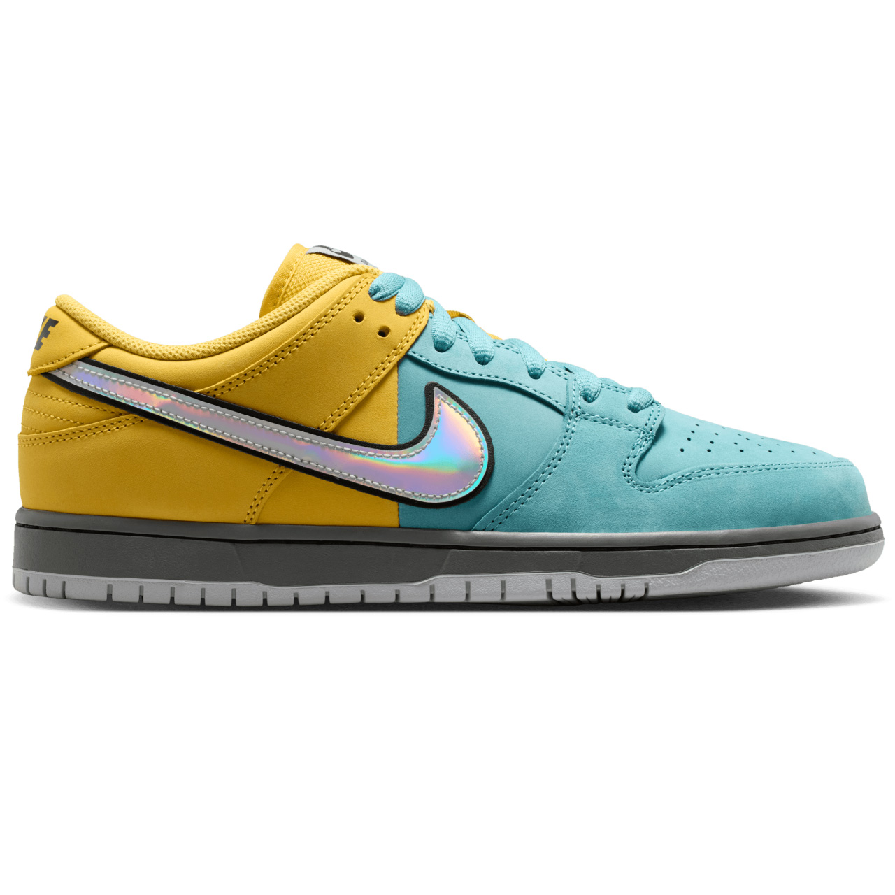 NIKE SB DUNK LOW PRO MUNI FAST PASS LIGHTENING/WOLF GREY-DENIM TURQ