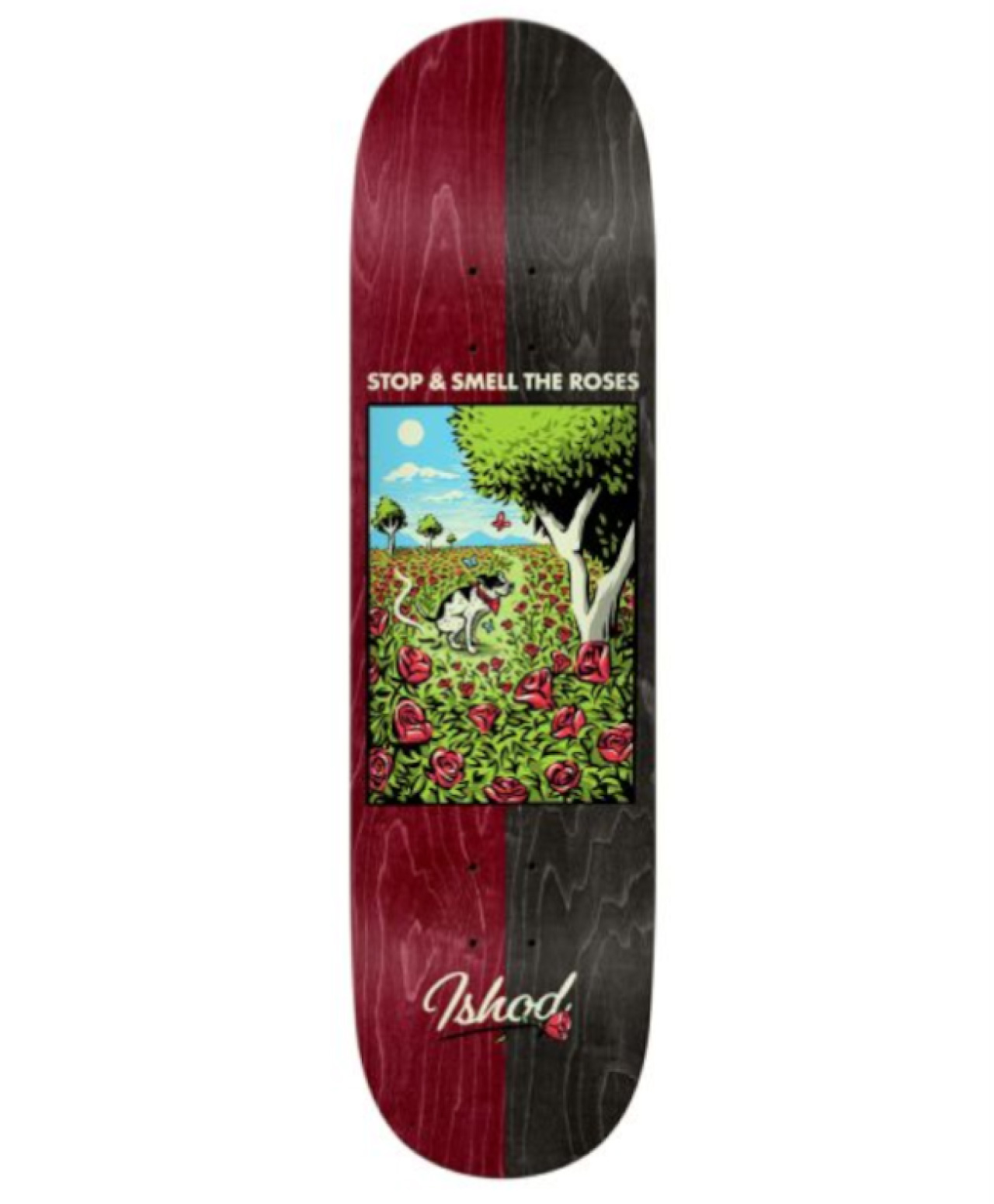 REAL BRIGHTSIDE ISHOD SKATE DECK 8.38 MULTI