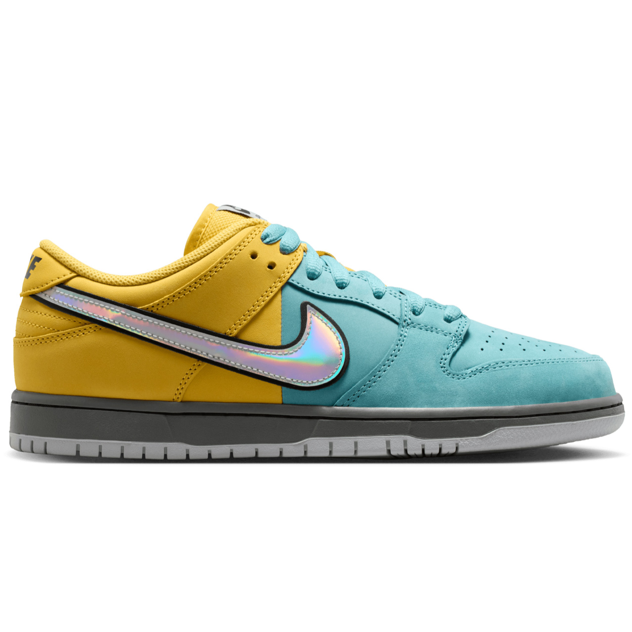 NIKE SB DUNK LOW PRO MUNI FAST PASS LIGHTENING/WOLF GREY-DENIM TURQ