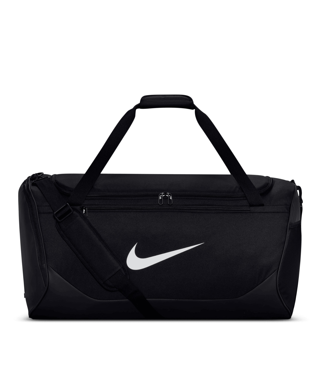 NIKE BRASILIA LARGE DUFFLE BAG BLACK/WHITE