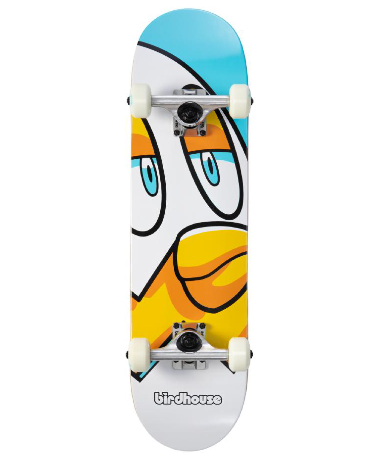 BIRDHOUSE CHICKEN OVERSIZED STAGE 1 COMPLETE SKATEBOARD 7.375 BLUE