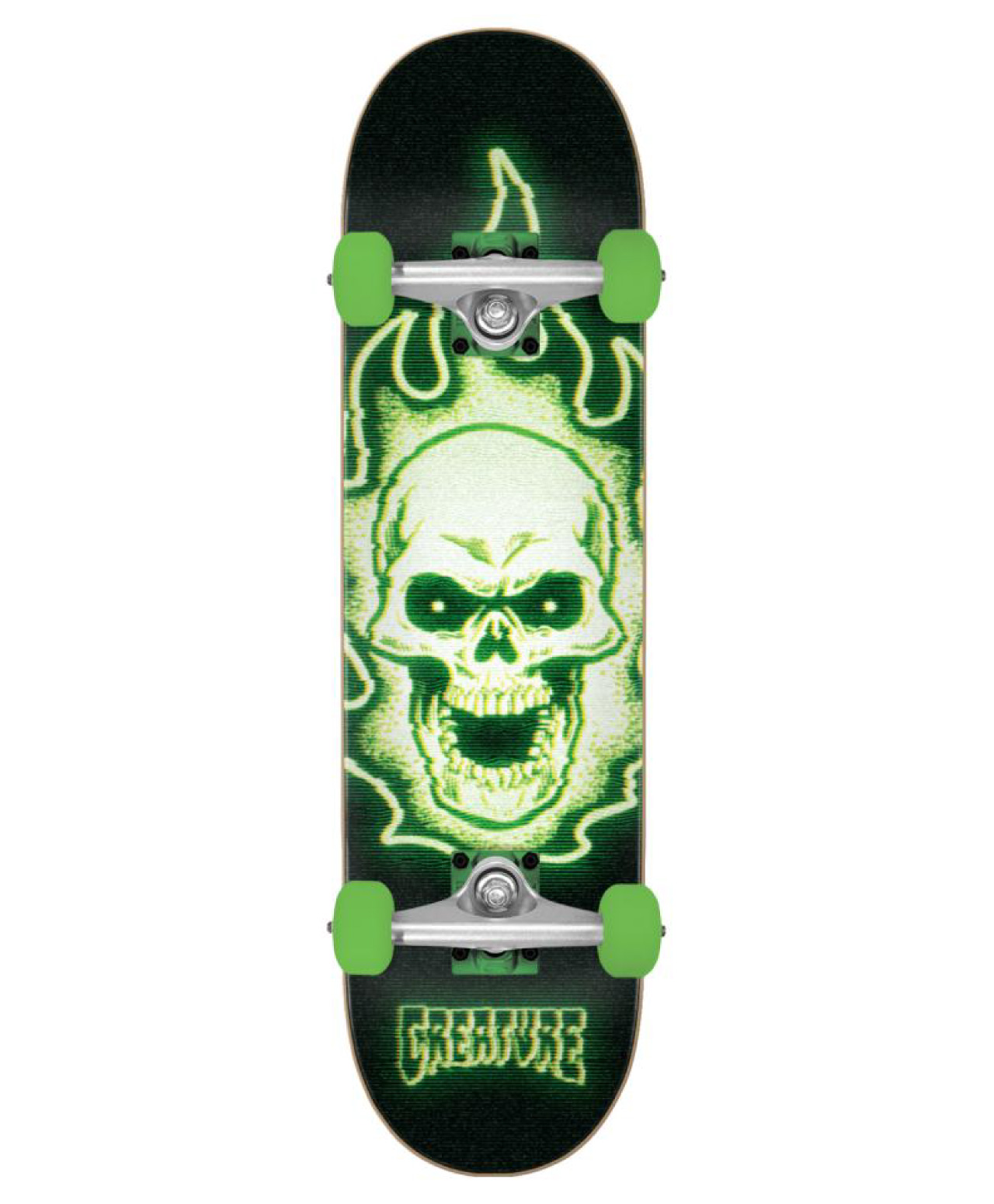 CREATURE BONEHEAD GLITCH COMPLETE SKATEBOARD 8.5 MULTI