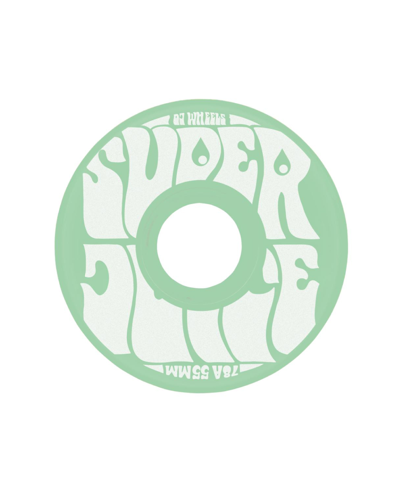 OJ MINI SUPER JUICE 78A 55MM WHEELS AQUA