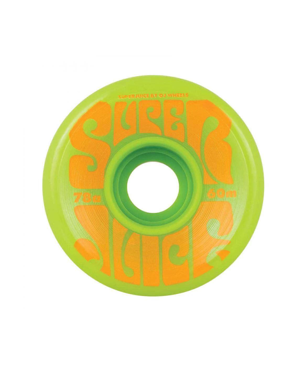 OJ SUPER JUICE 78A 60MM SOFT WHEELS GREEN