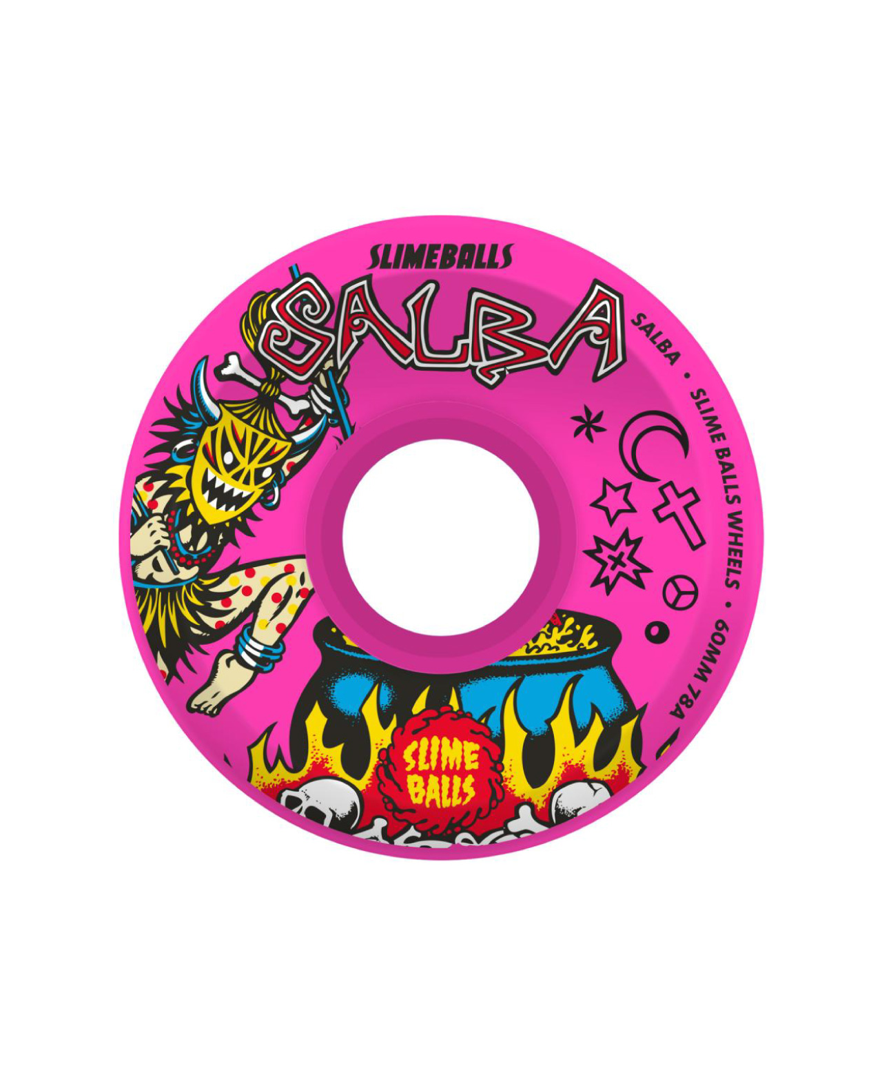 SLIME BALLS SALBA WITCHDOCTOR VOMITS 78A 60MM WHEELS PINK
