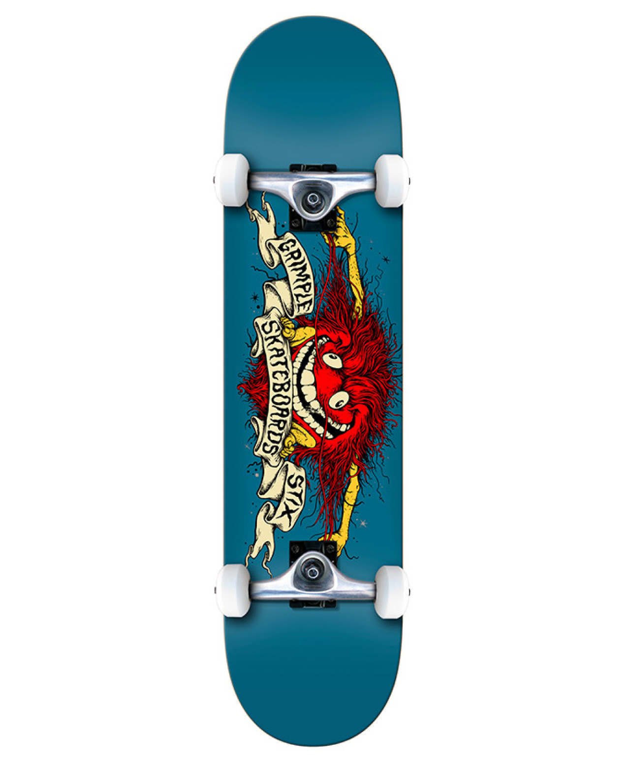 ANTIHERO GIRMPLE EAGLE COMPLETE SKATEBOARD 8.25 BLUE