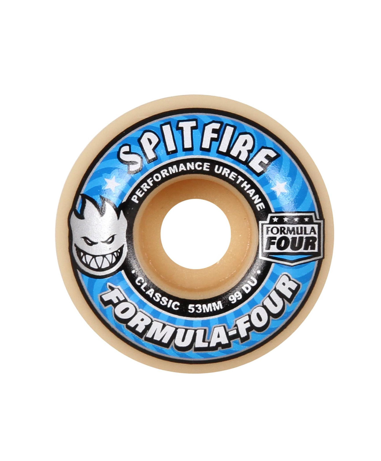 SPITFIRE FORMULA FOUR WHEELS CLASSICS 99D 53MM WHITE