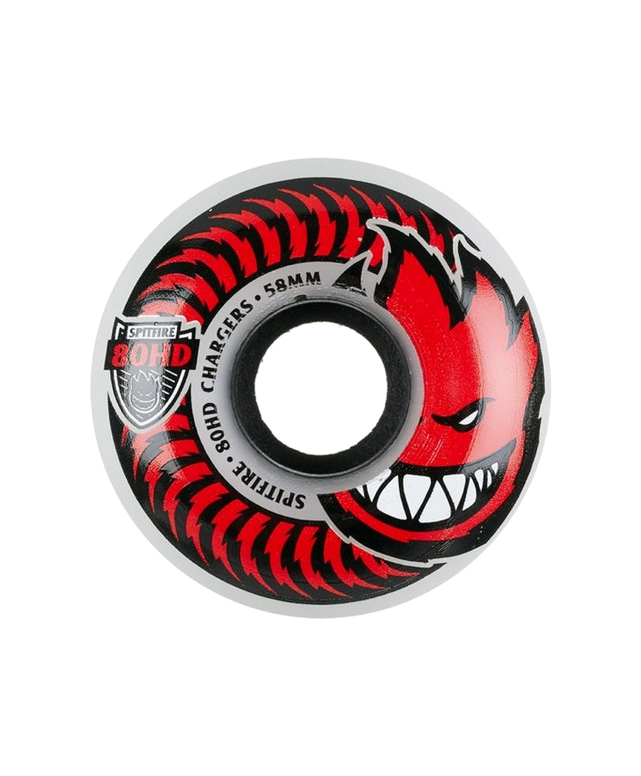 SPITFIRE CHARGER WHEELS 80HD 58MM CLEAR