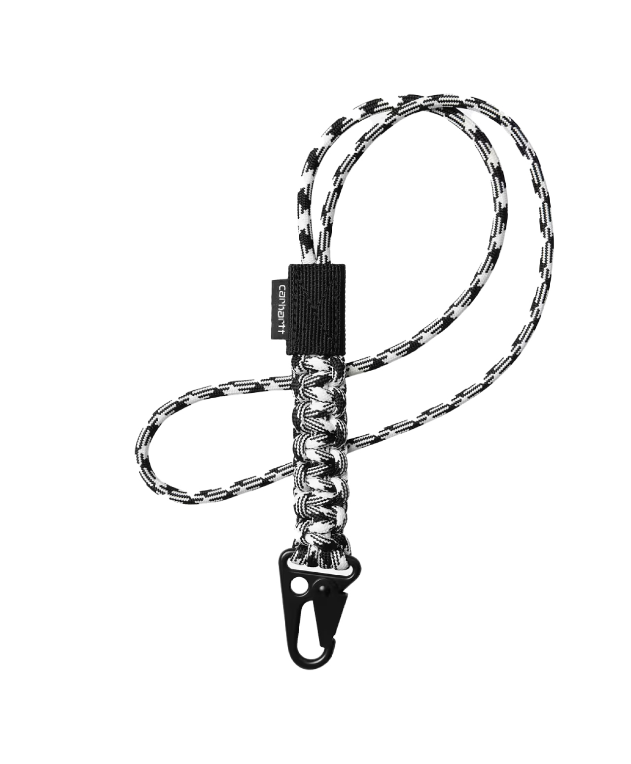 CARHARTT WIP ROPE KEYCHAIN WAX/BLACK