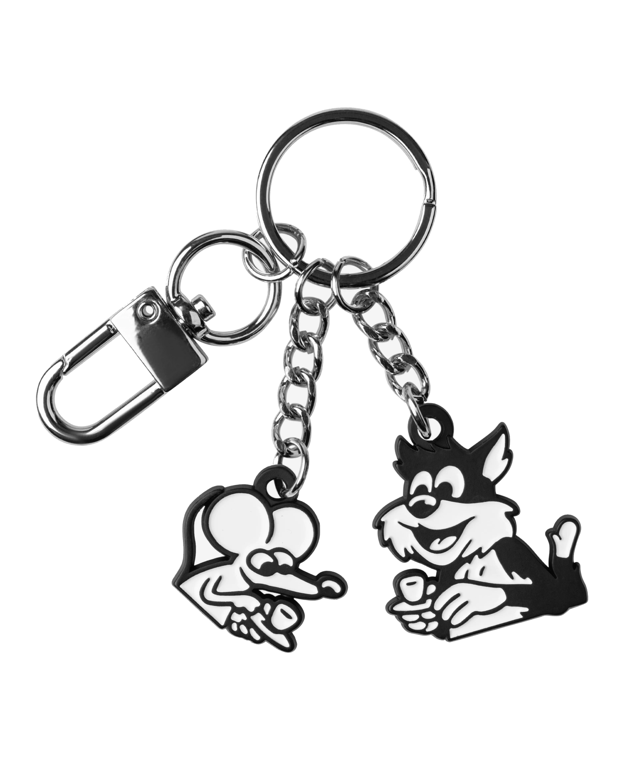 CARHARTT WIP COFFEE BREAK KEYCHAIN BLACK/WHITE