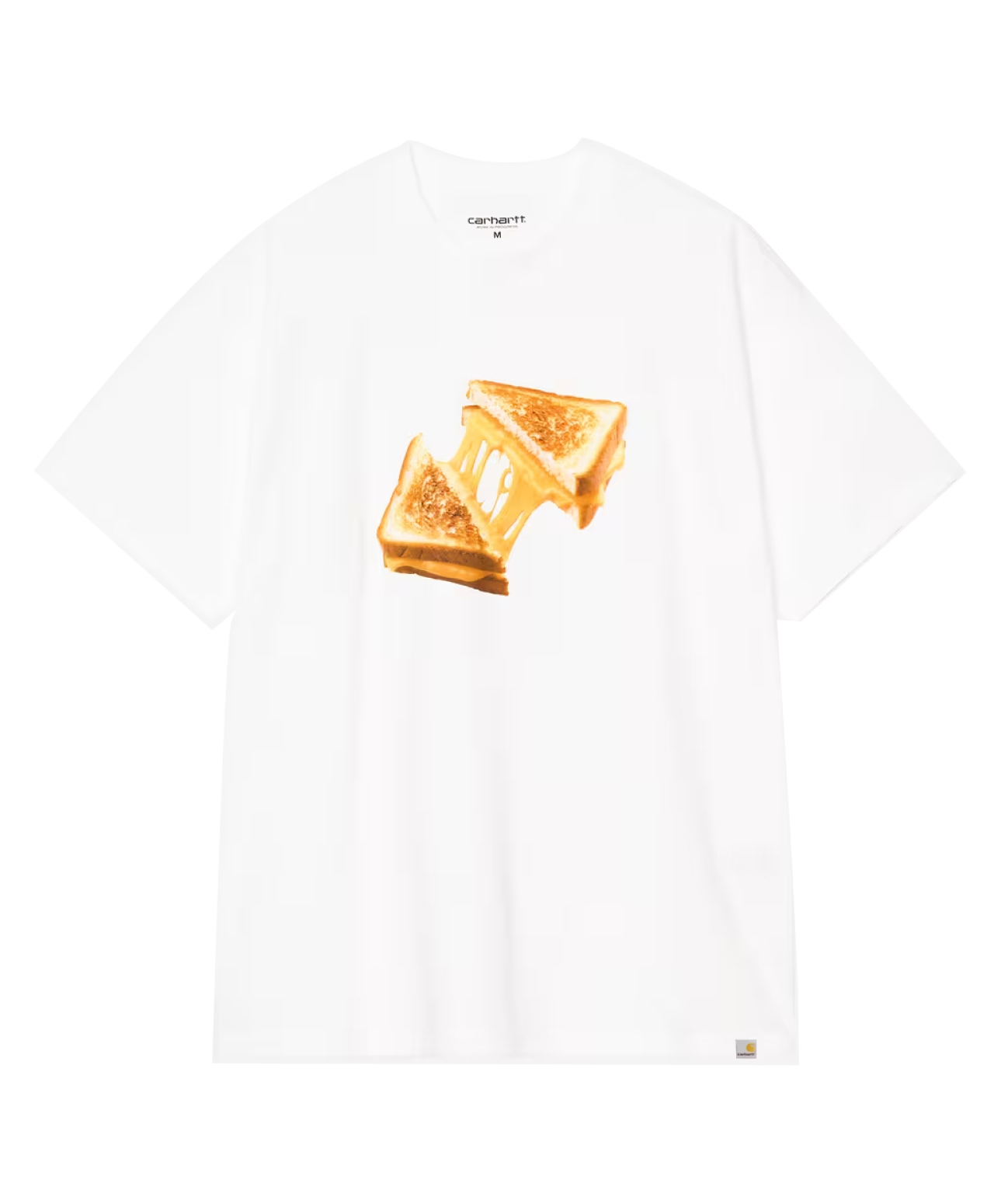 CARHARTT WIP CHEESE TOAST TEE WHITE