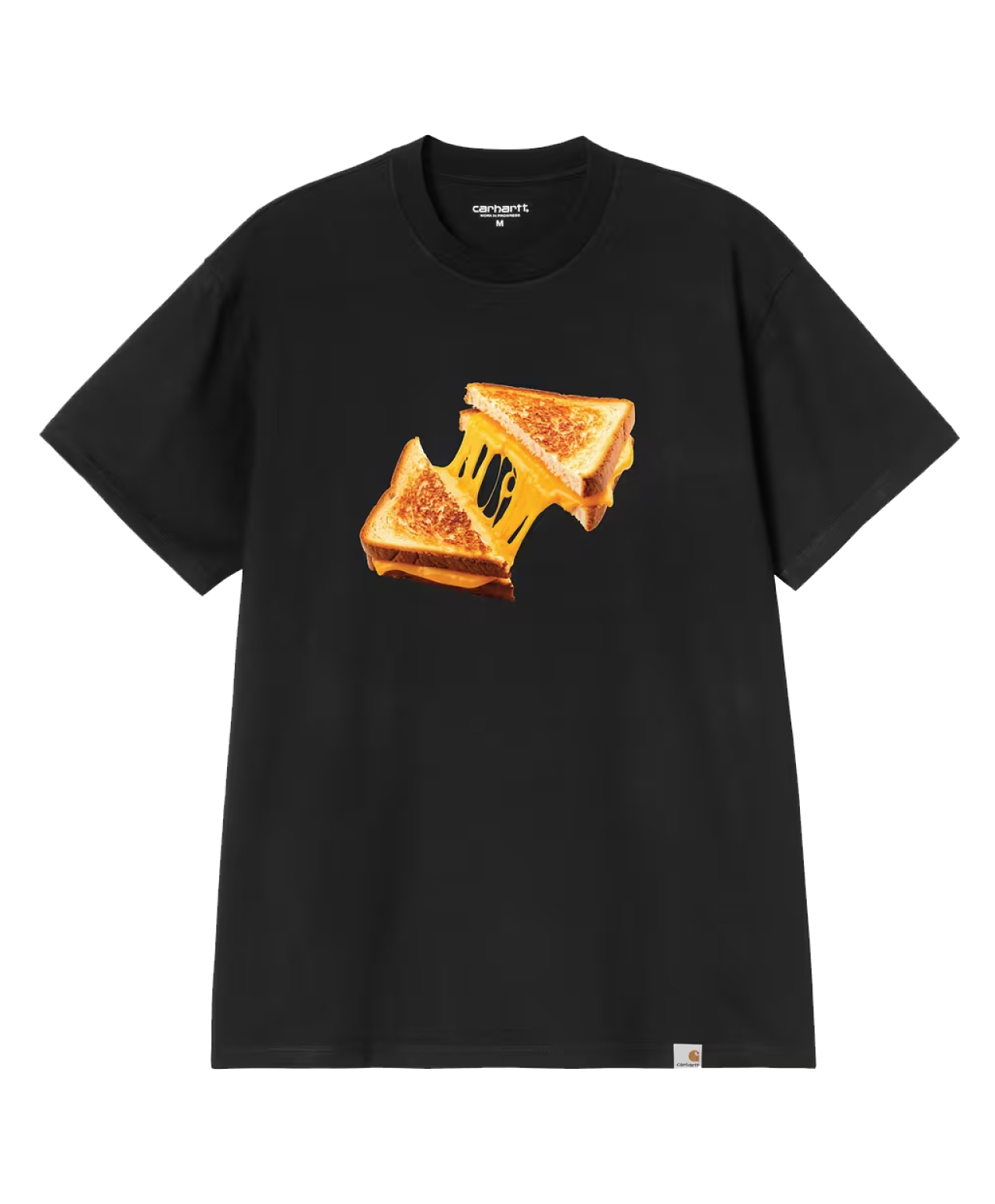 CARHARTT WIP CHEESE TOAST TEE BLACK