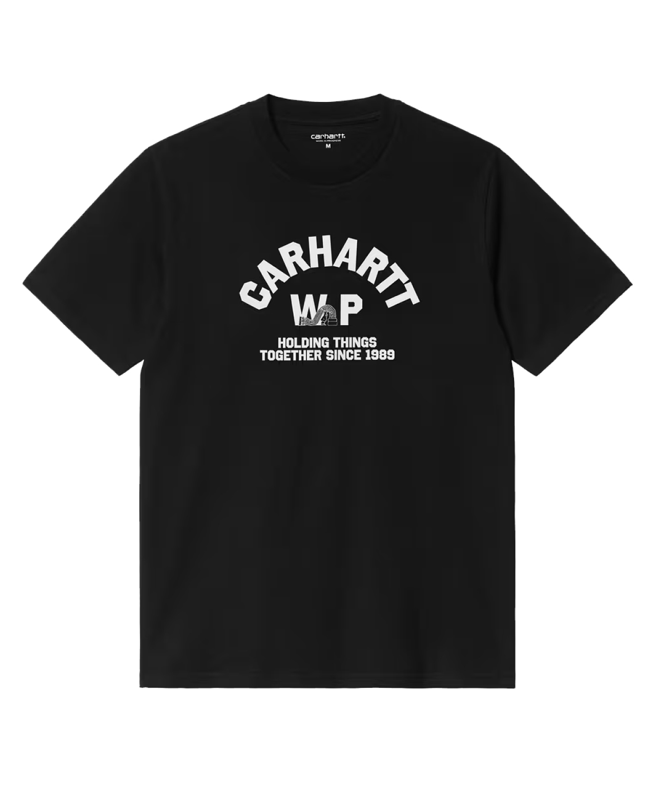 CARHARTT WIP COLUMN TEE BLACK