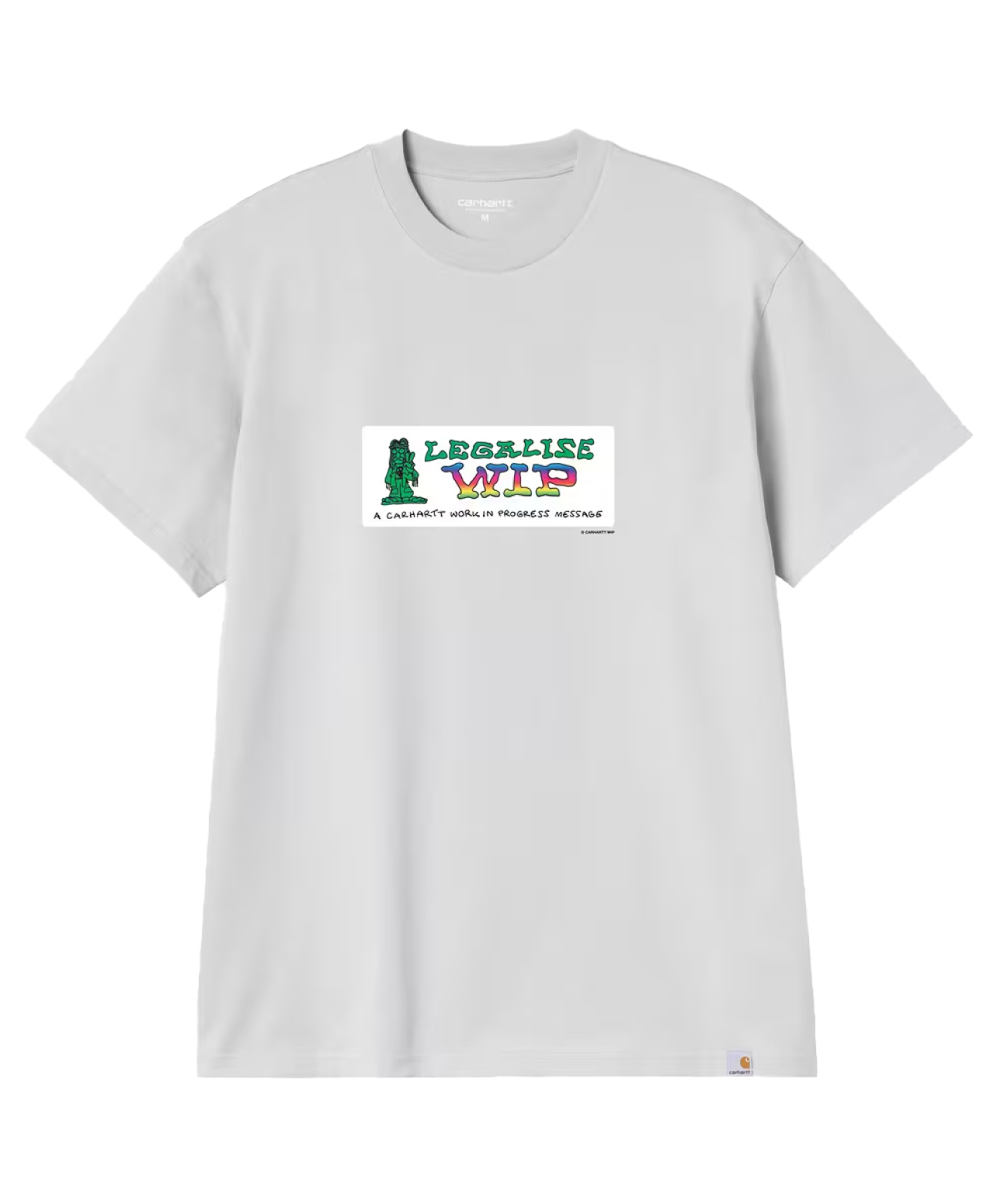 CARHARTT WIP BUMPER STICKERS TEE PONTIKI