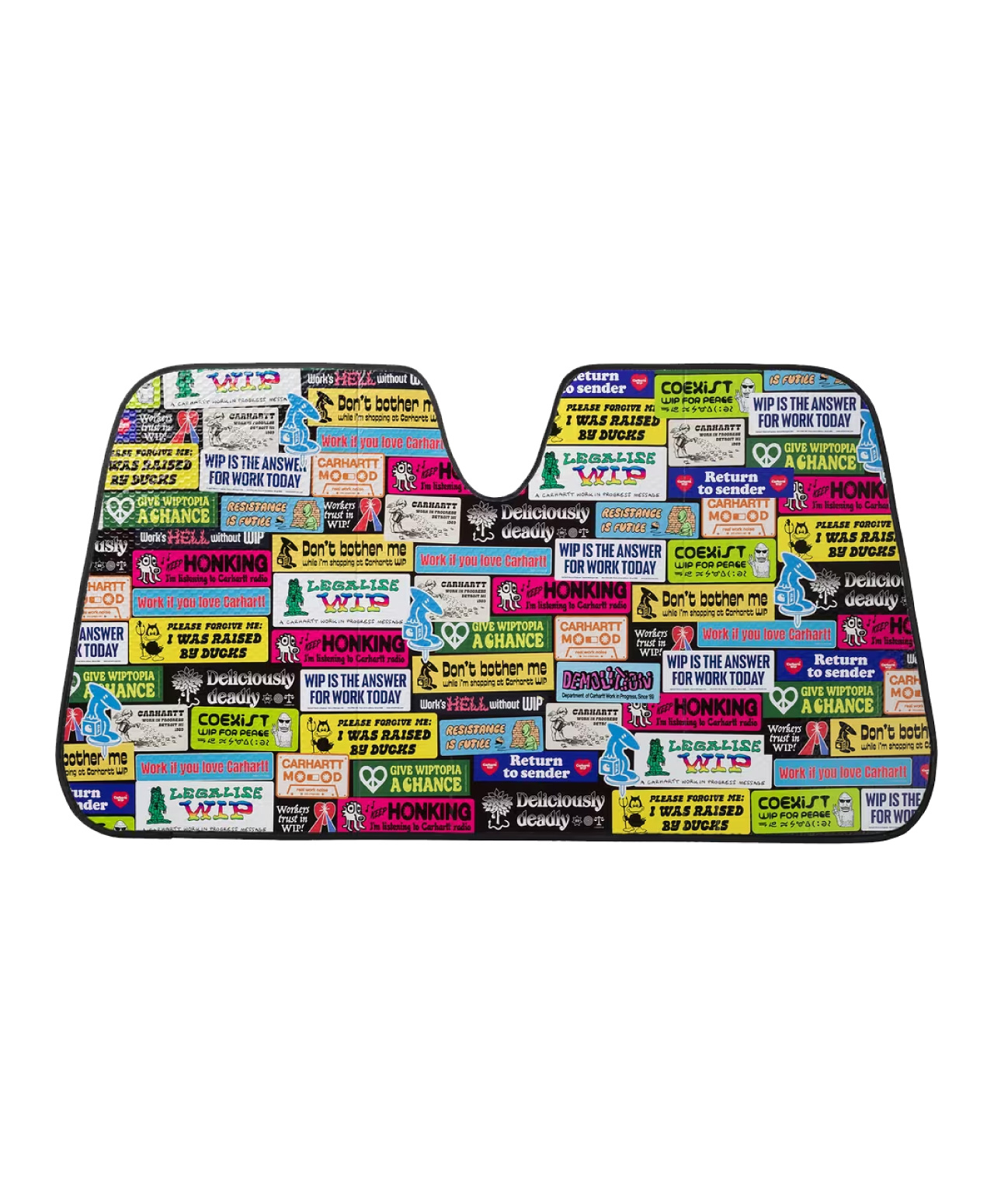CARHARTT WIP BUMPER WINDSCREEN SUNSHADE MULTI