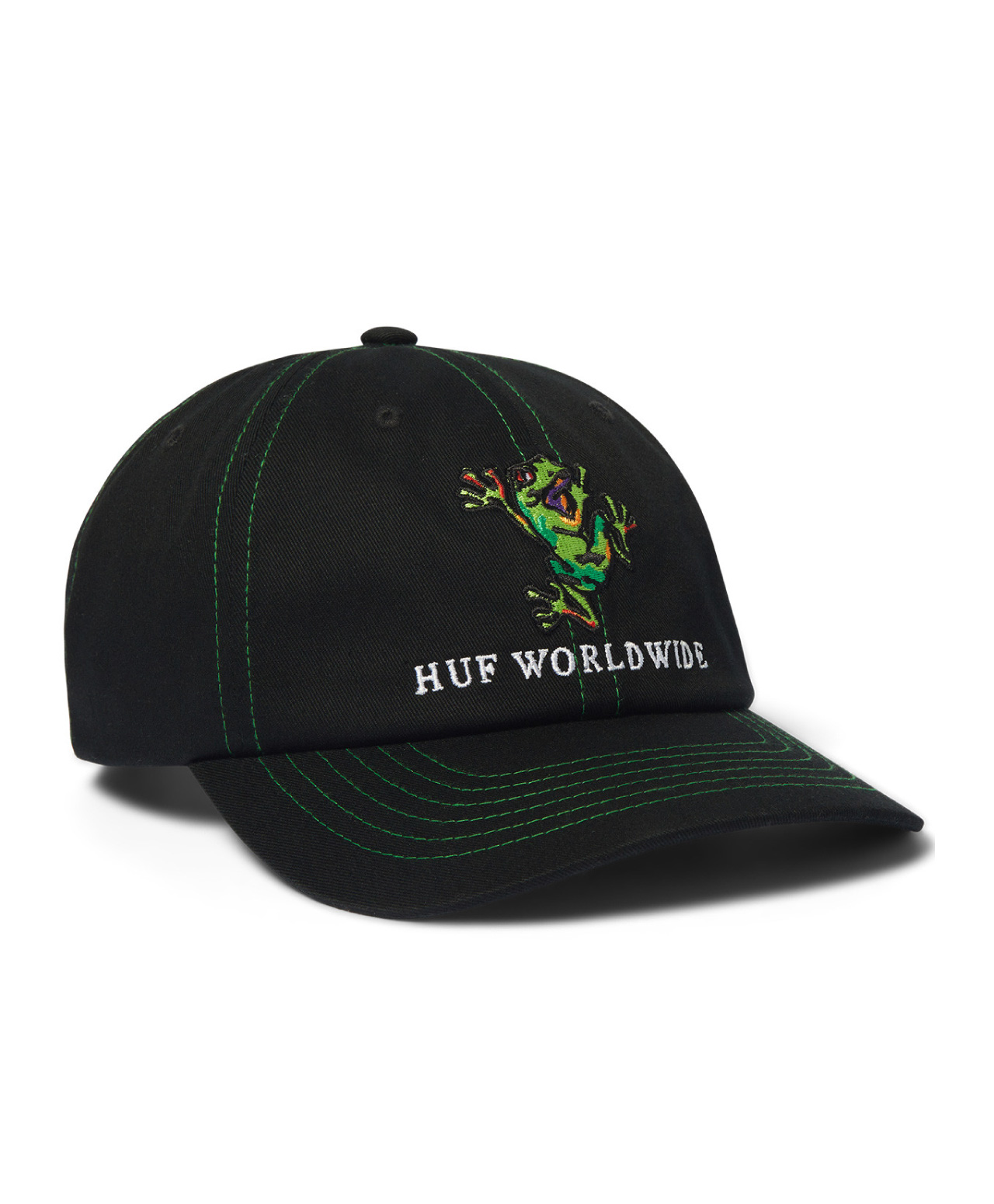HUF STUCK ON YOU 6 PANEL CV HAT BLACK