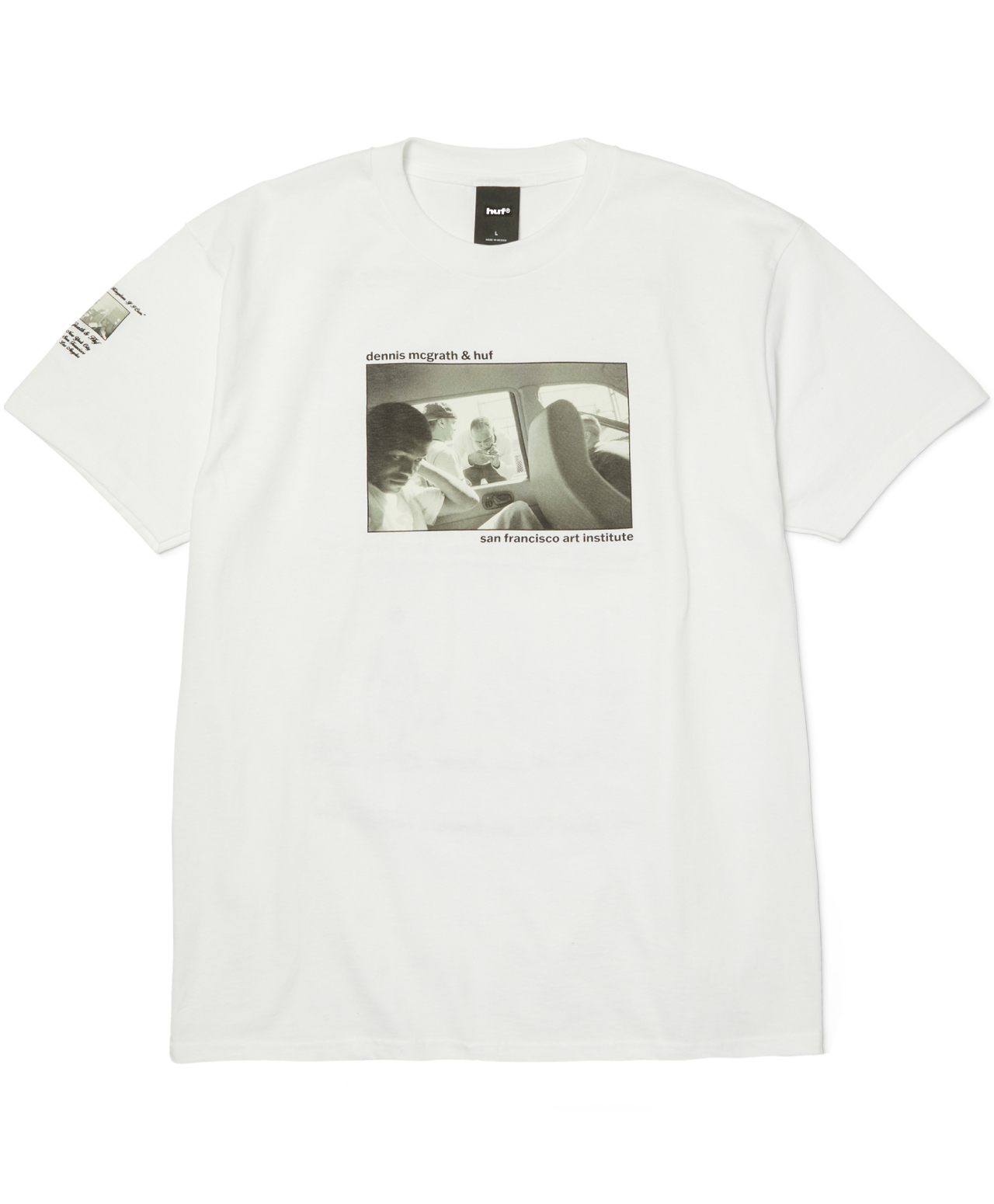 HUF PAVED WITH GOLD TEE WHITE