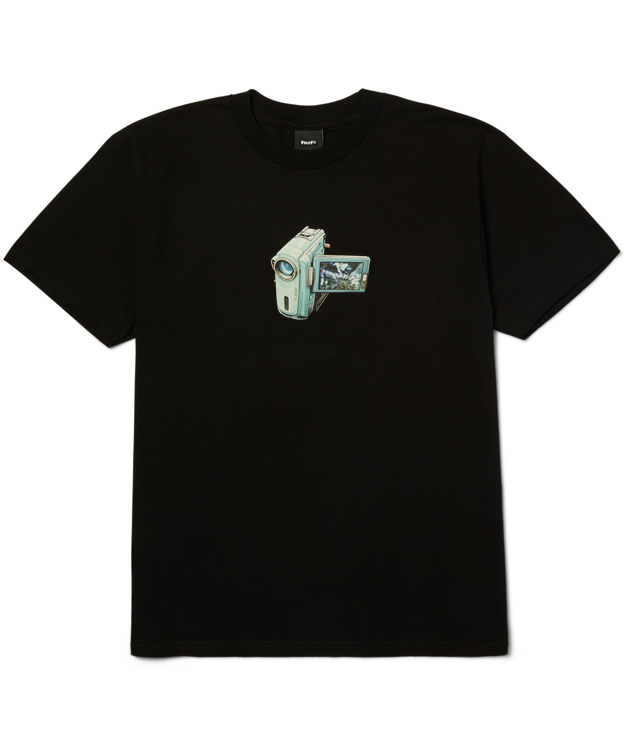 HUF H CAM TEE BLACK