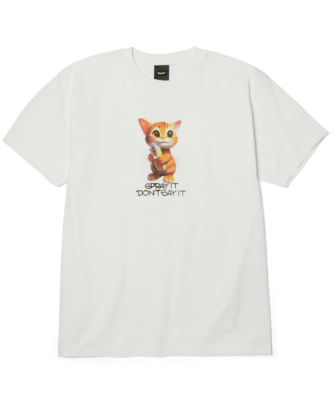 HUF SPRAY IT TEE WHITE