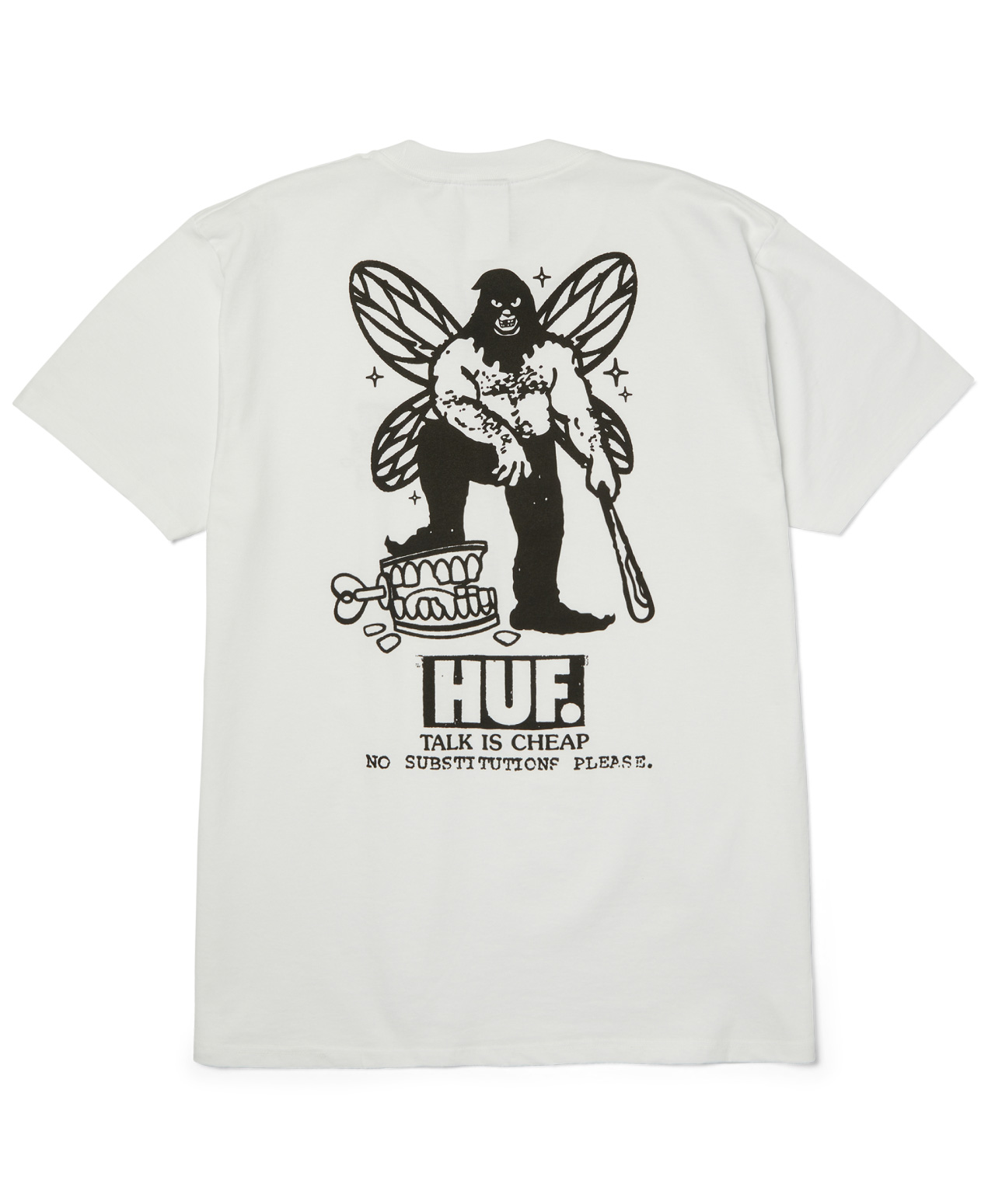 HUF TOOTH FAIRY TEE WHITE