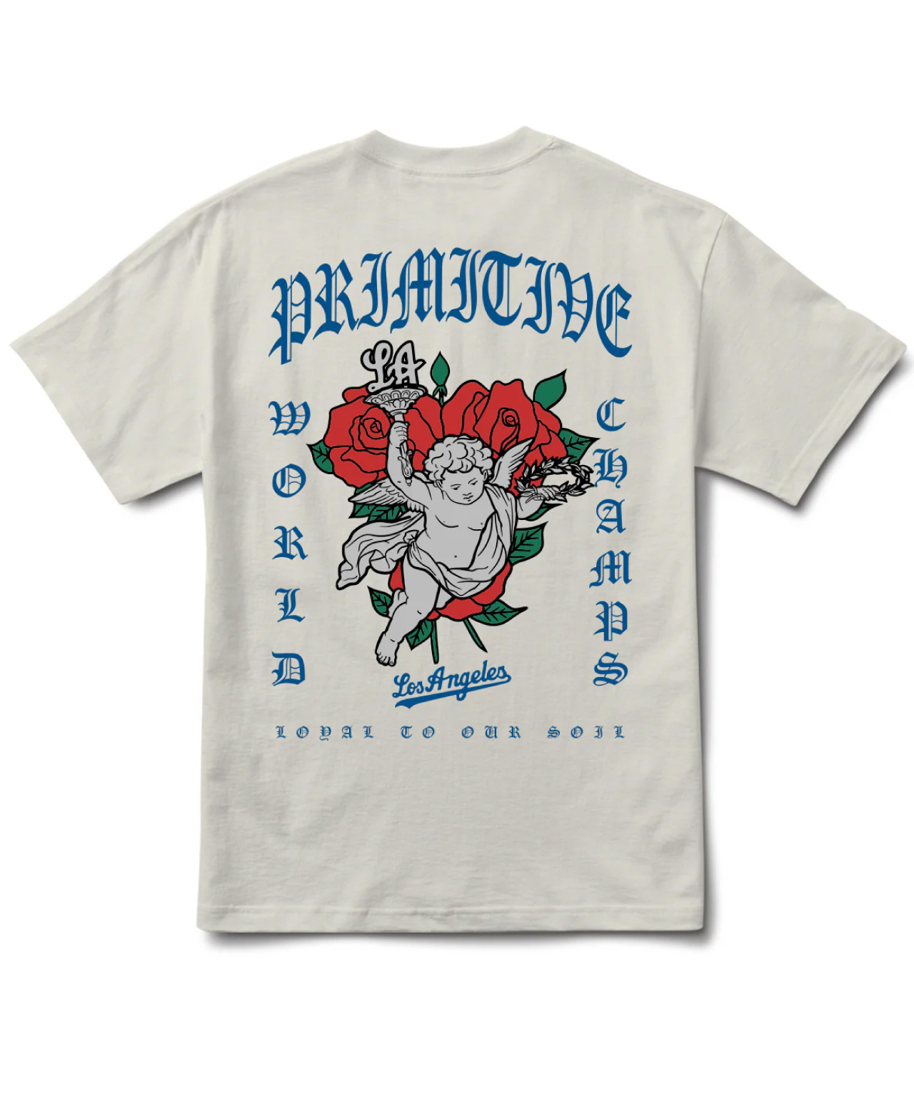 PRIMITIVE LOYALTY HEAVYWEIGHT TEE CREAM
