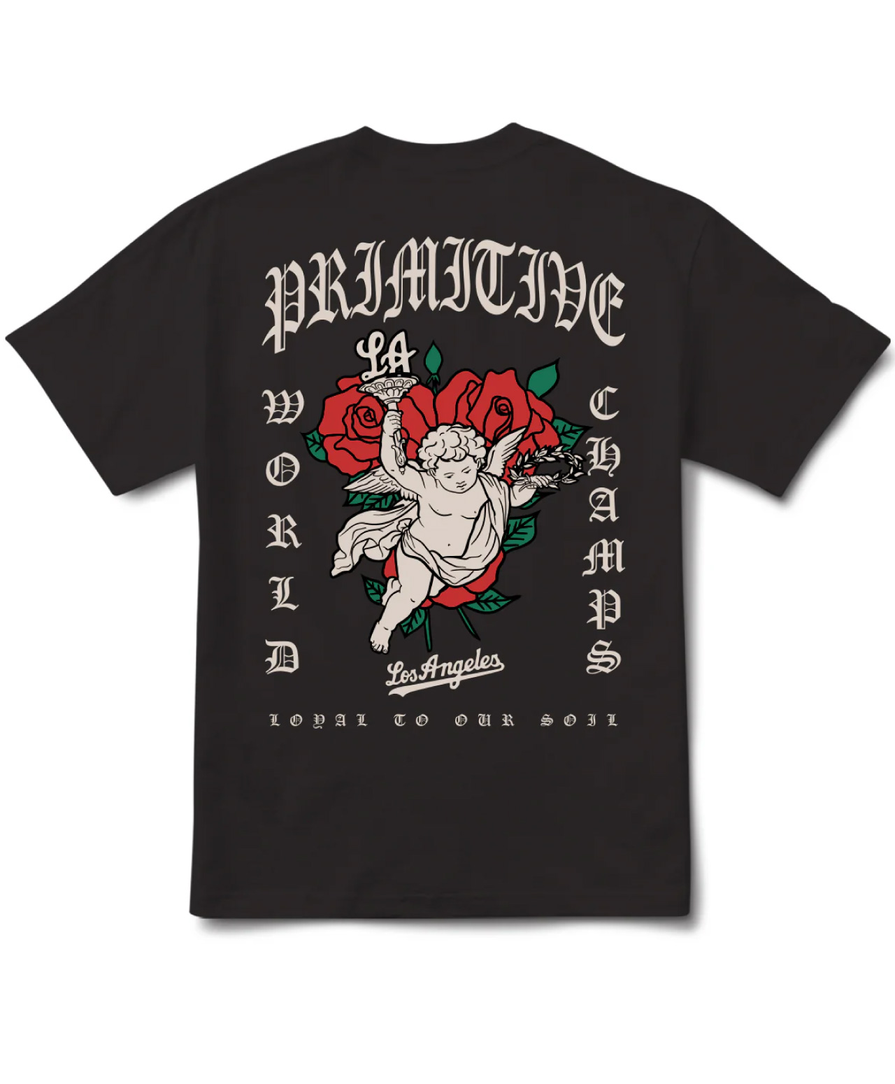 PRIMITIVE LOYALTY HEAVYWEIGHT TEE BLACK