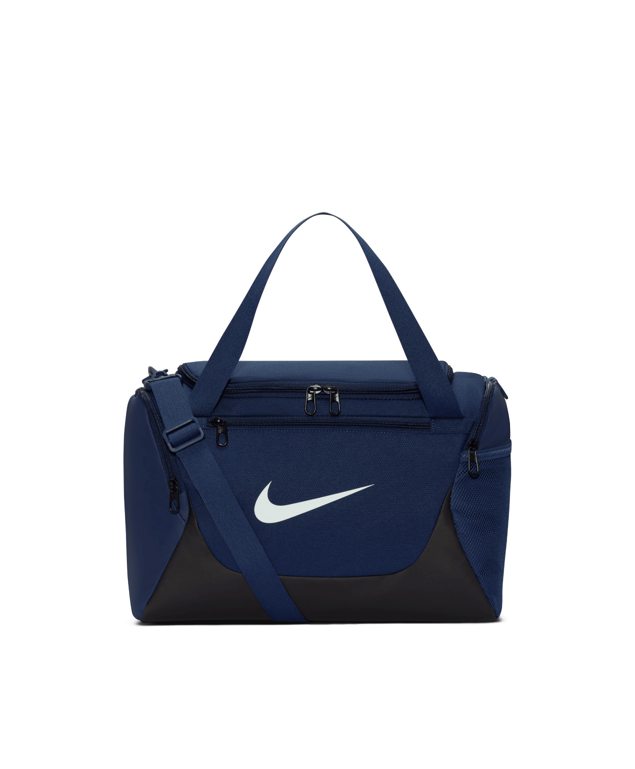 NIKE BRASILIA EXTRA SMALL DUFFLE BAG MIDNIGHT NAVY/BLACK/WHITE