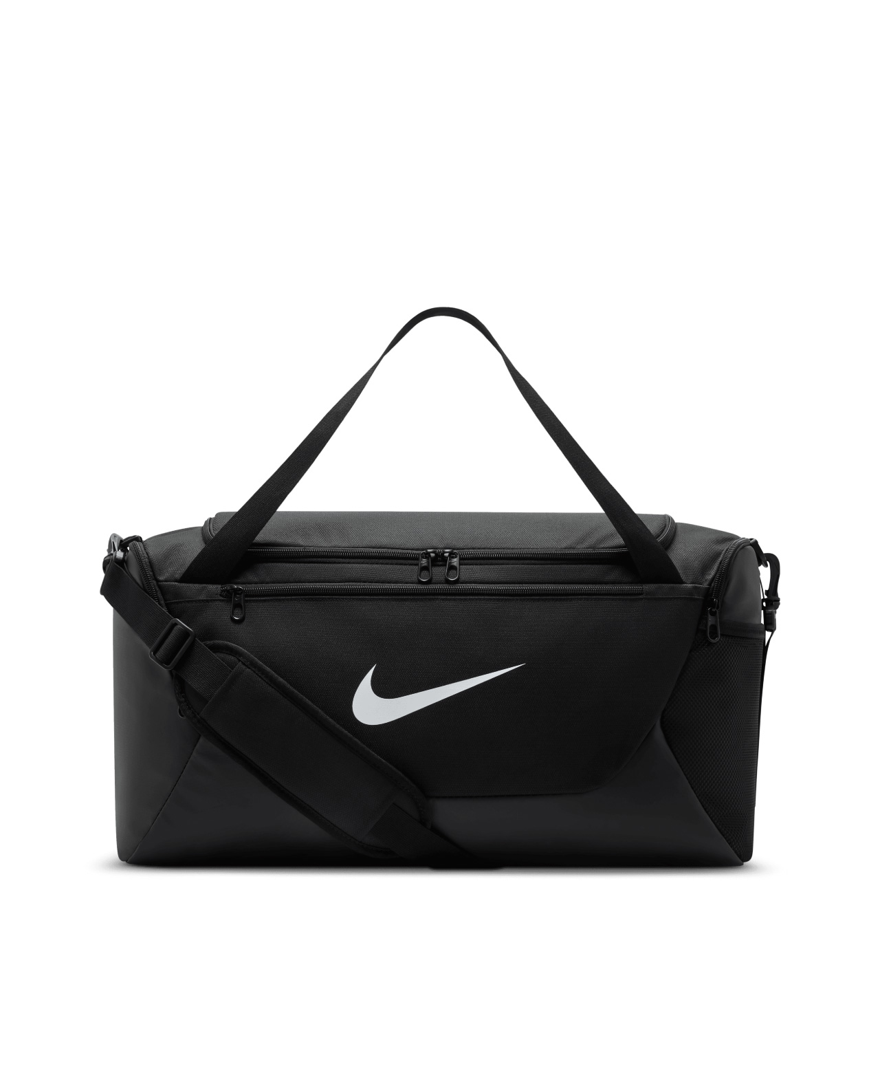 NIKE BRASILIA SMALL DUFFLE BAG BLACK/WHITE