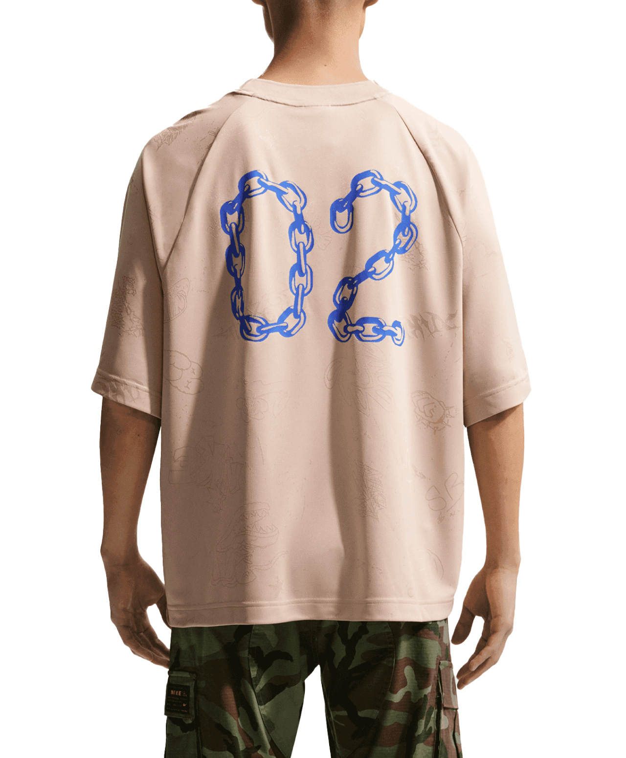 NIKE SB DESK DOODLE JERSEY LINEN