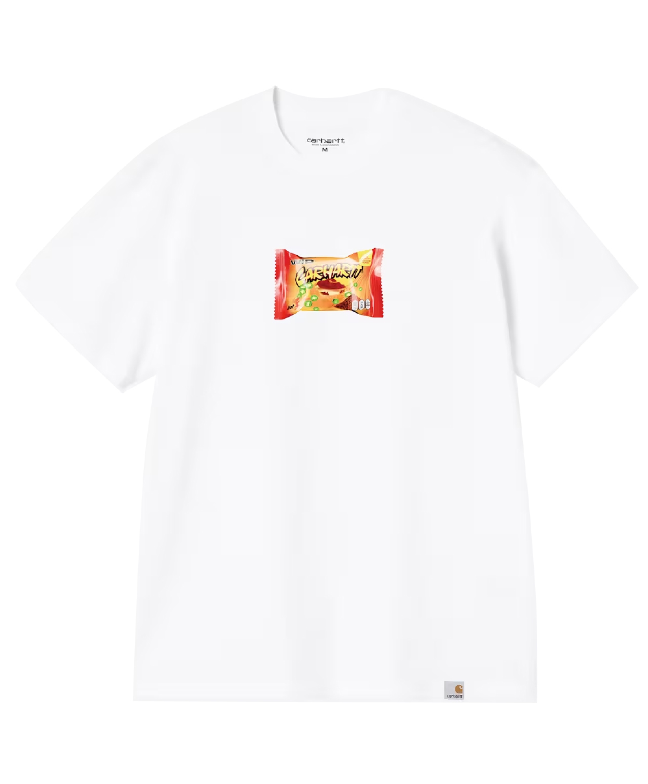 CARHARTT WIP ROAD SIDE SNACK TEE WHITE