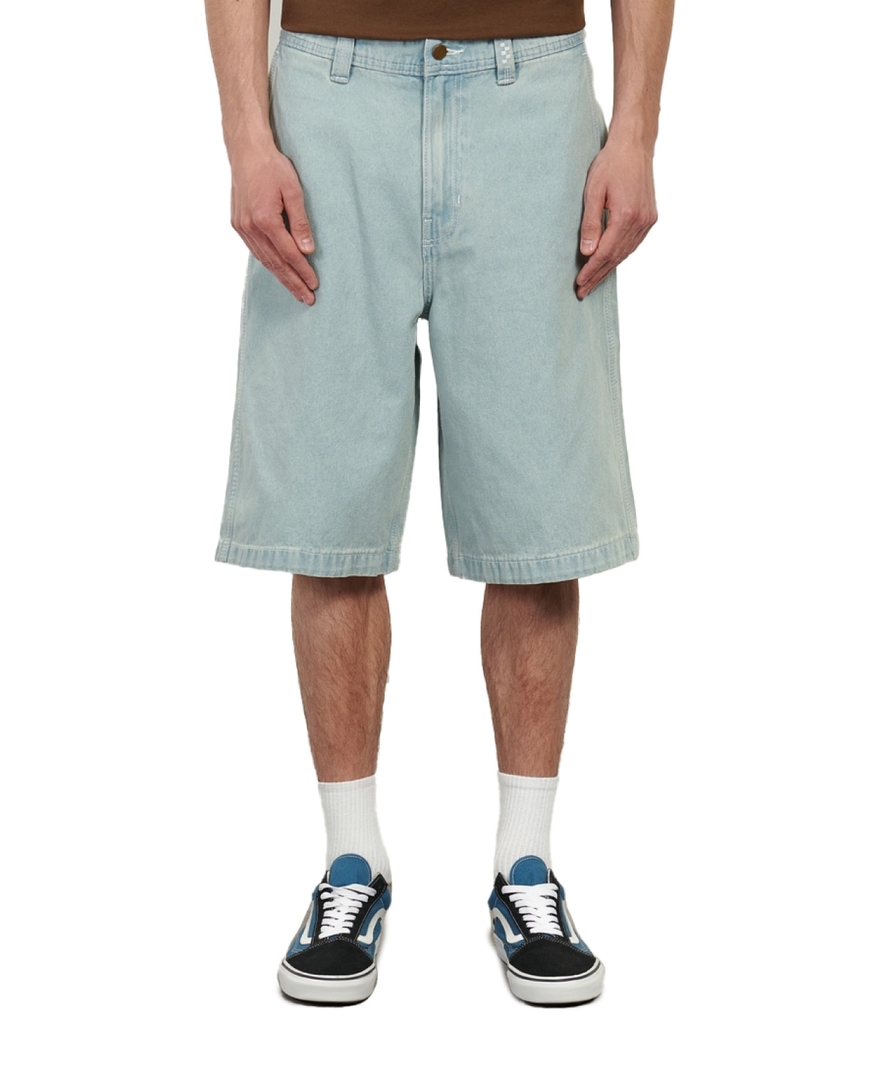 VANS LX AUTHENTIC CHINO BAGGY DENIM SHORT LIGHT STONEWASH
