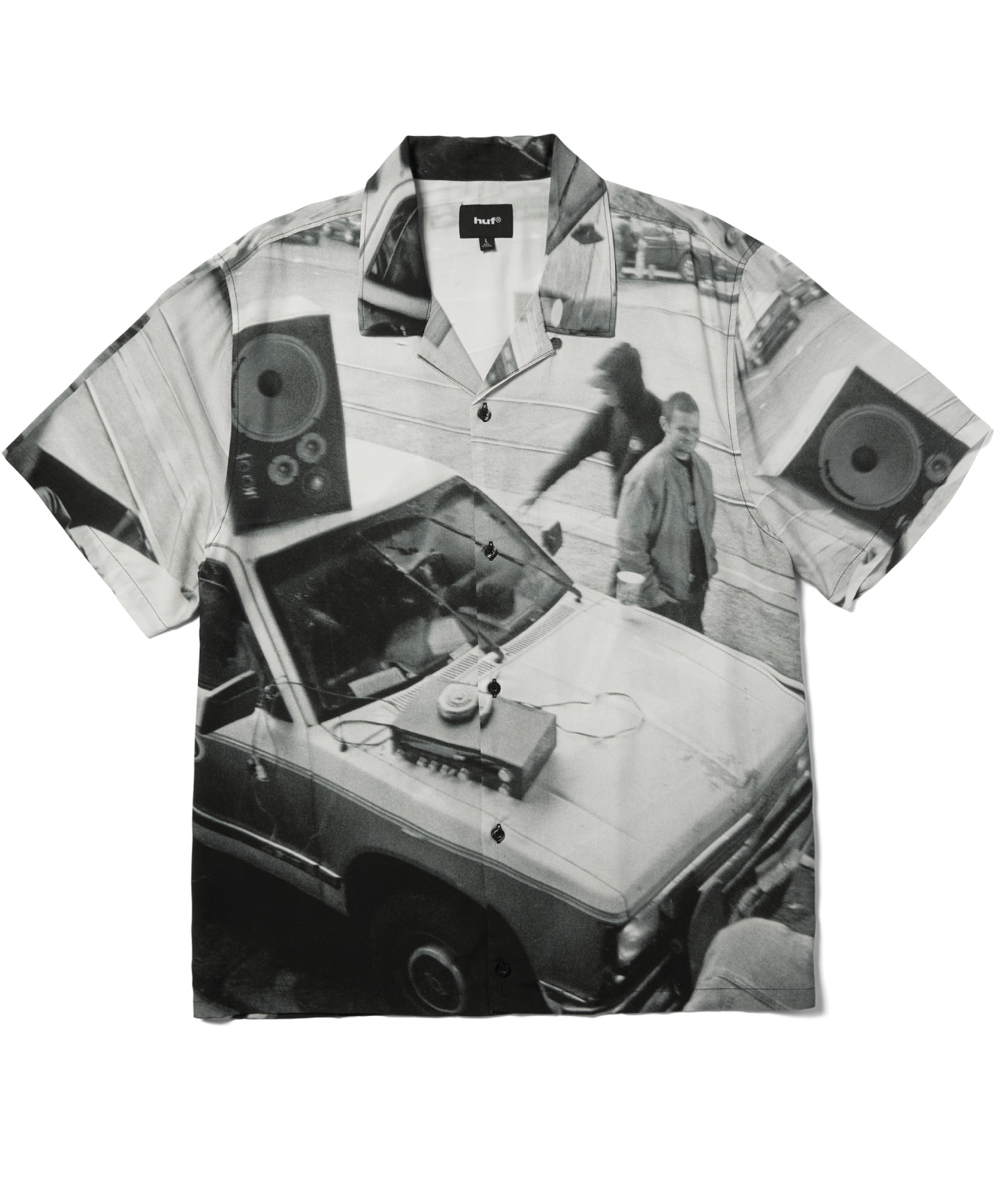 HUF BURNSIDE RESORT SHIRT MULTI