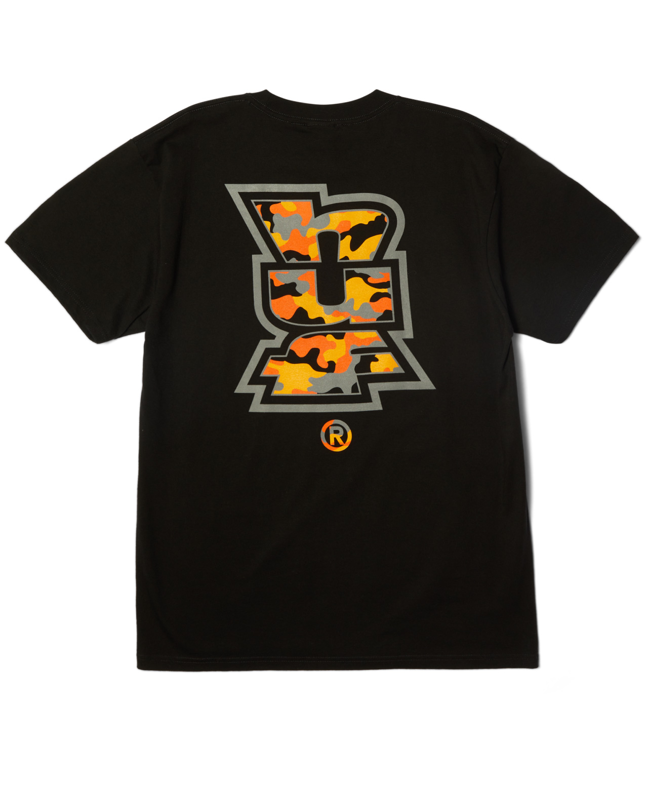 HUF MEGABLAST CAMO TEE BLACK