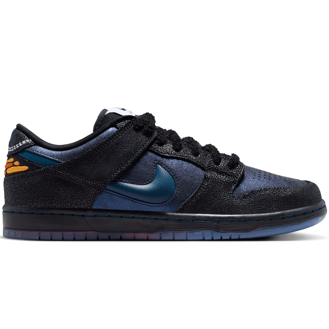 NIKE SB DUNK LOW PRO X BLUETILE BLACK/MARINA/WHITE/CAMPFIRE ORANGE