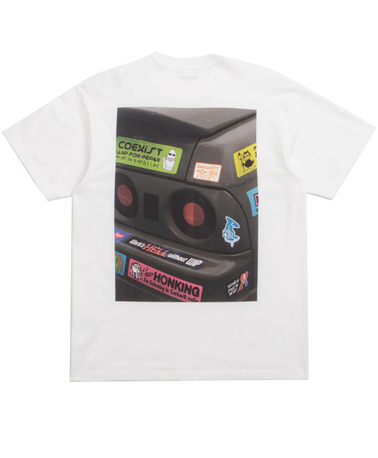 CARHARTT WIP BUMPER CAR TEE WHITE