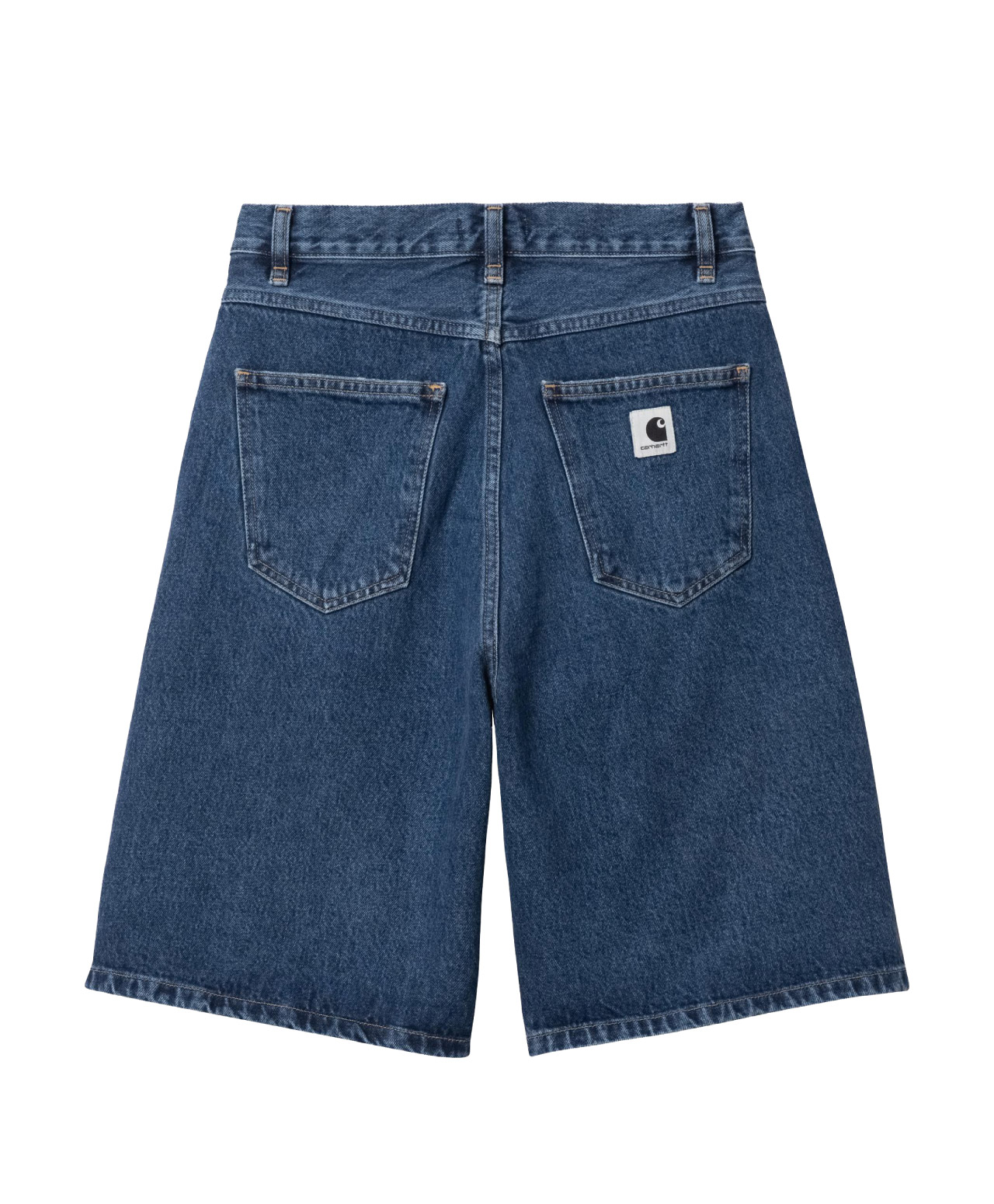 CARHARTT WIP WOMENS BRANDON SHORT BLUE STONE WASHED